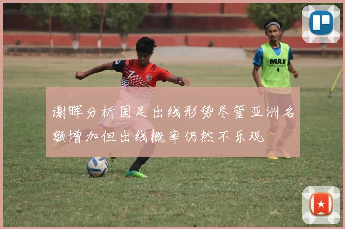 谢晖分析国足出线形势尽管亚洲名额增加但出线概率仍然不乐观